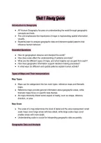 Unit 1 HuG Study Guide