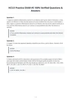HCS-D Practice EXAM &num;5 100&percnt; Verified Questions &&NewLine;Answers