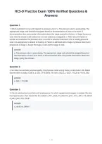 HCS-D Practice Exam 100&percnt; Verified Questions &&NewLine;Answers