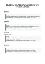Ibclc Exam Updated Actual Questions With&NewLine;Correct Answers