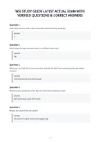 Wsi Certification Updated Actual Exam&NewLine;Questions And Correct Answers&NewLine;