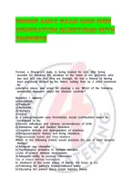PMHNP ANCC Exam New Generation Practice Questions with Detailed Answers