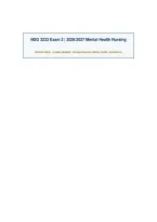 NSG 3233 Exam 2 &lpar;PDF&rpar; &vert; 2026&sol;2027 Mental Health Nursing Q&A