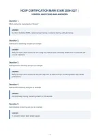 Ncep Certification Main Exam 2026-2027 &vert;&NewLine;Verified Questions And Answers&NewLine;