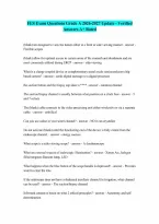 FES Exam Questions Grade A 2026-2027 Update - Verified Answers A&plus; Rated