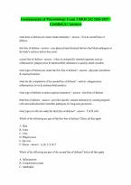 Fundamentals of Microbiology Exam 3 BIOS 242 2026-2027 - Certified A&plus; Answers