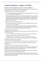 Contract Law