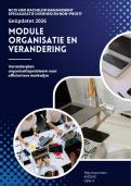 2 geslaagde NCOI modulen Organisatie en verandering met 50 veelvoorkomende examenvragen