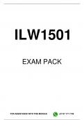 ILW1501  EXAM PACK 2026 