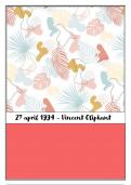 27 April 1994 - Vincent oliphant   - Opsomming (analise ,vrae en antwoorde)