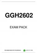 GGH2602 EXAM PACK 2023