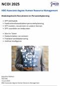 NCOI Recruitment en Personeelsplanning moduleopdracht 2025 - NIEUWE LAYOUT&excl; - Geslaagd &lpar;8&rpar; SPP methodiek &sol; 5 - stappenmodel Moonen 