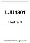 LJU4801 EXAM PACK 2023