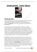 Onderwêreld by Fanie Viljoen Complete and Comprehensive English Summary