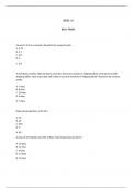 Exam (elaborations) Hesi A2 Basic Math  V1 & V2 update 2023