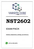 NST2602 EXAM PACK 2024