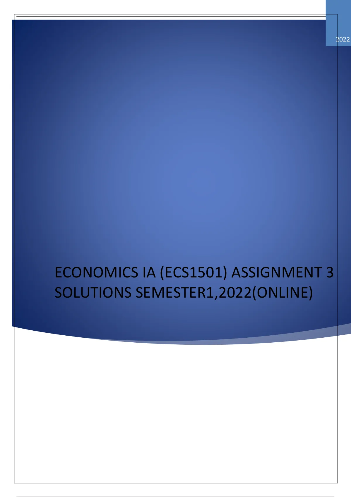 ecs1501 assignment 8 2022