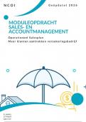 Geslaagde moduleopdracht sales- en accountmanagement - Operationeel Salesplan - Meer klanten aantrekken - ge&uuml;pdatet 2026