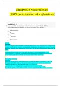 NRNP 6635 Midterm Exam Latest 2023/2024 [100% correct answers & explanations]
