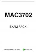 MAC3702 EXAM PACK 2024