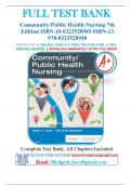 Test Bank For Community Public Health Nursing 7th Edition by Mary A. Nies, Melanie McEwen | All Chapters 1-34