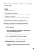 NIEUWE EXAMENVRAGEN &plus; SAMENVATTING MODULE 8