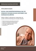 NTI scriptie Bachelor Social Work - Ondersteuning en uitbreiding sociaal netwerk Korsakov cli&euml;nten  - 2026