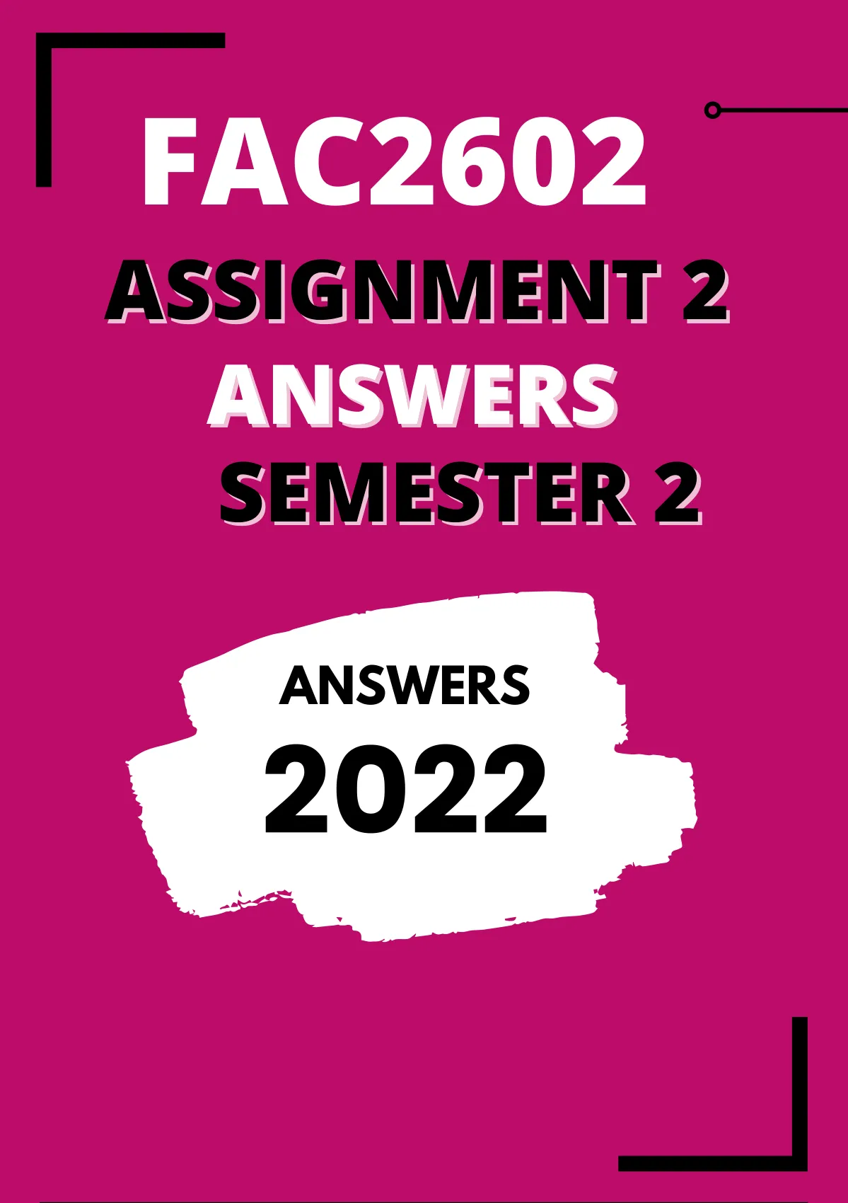 fac2602 assignment 2 2023