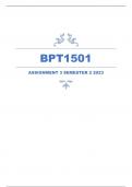 BPT1501 ASSIGNMENT 3 SEMESTER 2 2023