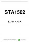 STA1502 EXAM PACK 2025