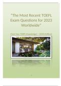 Preparation Package for TOEFL Exam 