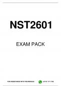 NST2601 EXAM PACK 2024