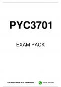 PYC3701 MCQ EXAM PACK 2023