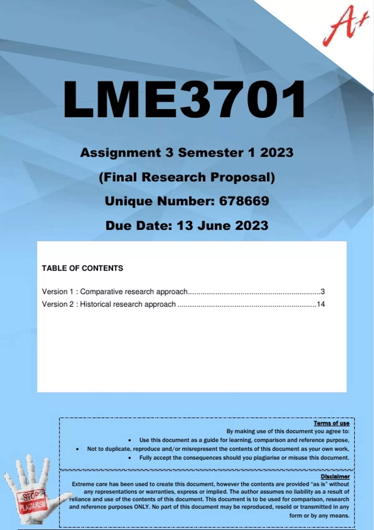 lme3701 draft research proposal