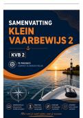 Samenvattingen klein vaarbewijs 1   klein vaarbewijs 2 &lpar;kvb 1 en kvb 2&rpar; - 2026