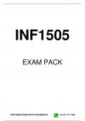 INF1505 EXAM PACK 2023