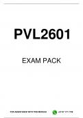 PVL2601 MCQ EXAM PACK 2023
