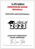 25th October Exam Answers LJU4801 (Footnotes and Bibliography Included) 