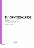 Samenvatting TV opvoedkunde TSO examencommissie 2023/2024
