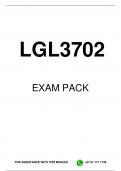 LGL3702 EXAM PACK 2023