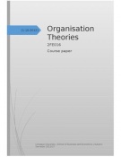 Analysis Rethinking Organizational Behavior 