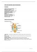 OCR A level PE revision notes - Applied Anatomy and Physiology