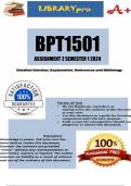 BPT1501 Assignment 2 Semester 1 2024 (529262)