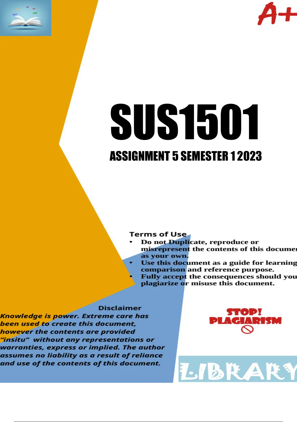 assignment 5 sus1501 pdf free download