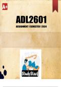 ADL2601 Assignment 1 Semester 1 2024 (666189)