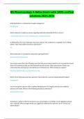 Relias RN Pharmacology Test A Relias exam-with 100&percnt; verified solutions-2023-2024