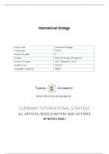 International Strategy - summary of the mandatory articles, book chapters, and lectures - by Michel Dagli