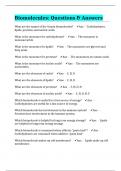 Biomolecules&colon; Questions & Answers