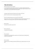TNCC 8th Edition &lpar;A GRADED AND REVIEWED 2022&rpar;Questions And Answers&period;