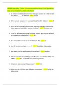 GFEBS Spending Chain - Government Purchase Card Questions and Answers &lpar;2022&sol;2023&rpar; &lpar;Verified&rpar;